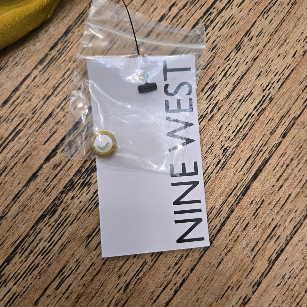 Nine West Mustard Yellow Tank Top New‎ With Tags - Picture 3 of 7